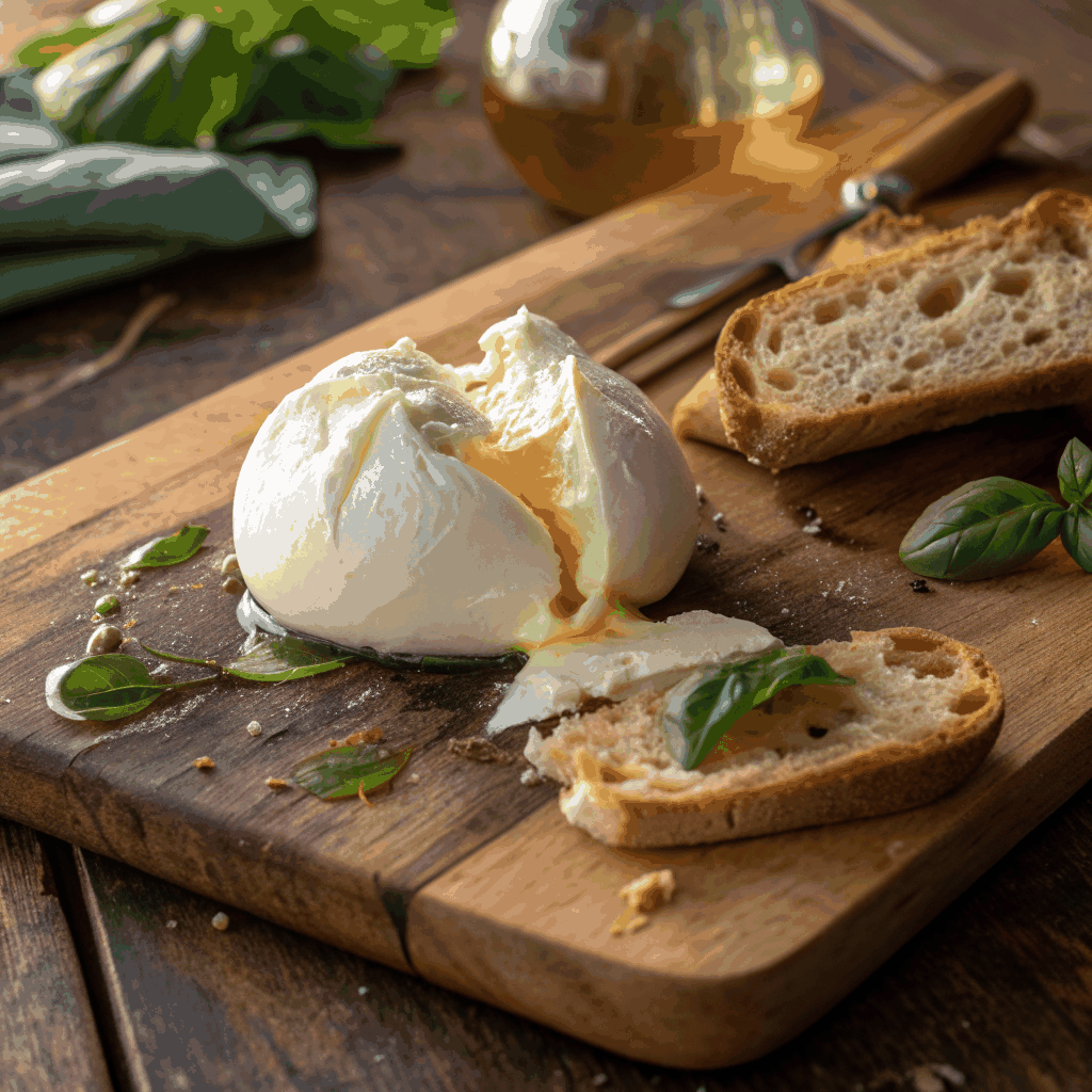 Burrata Pugliese & Olive Oil