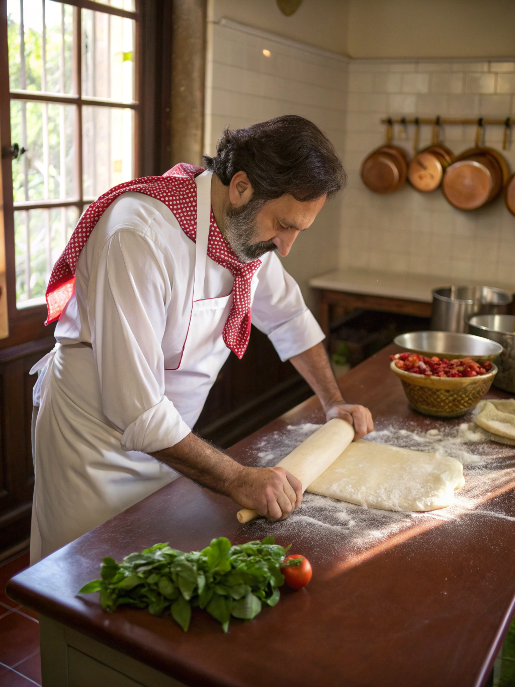 Hand-Rolling Tagliatelle