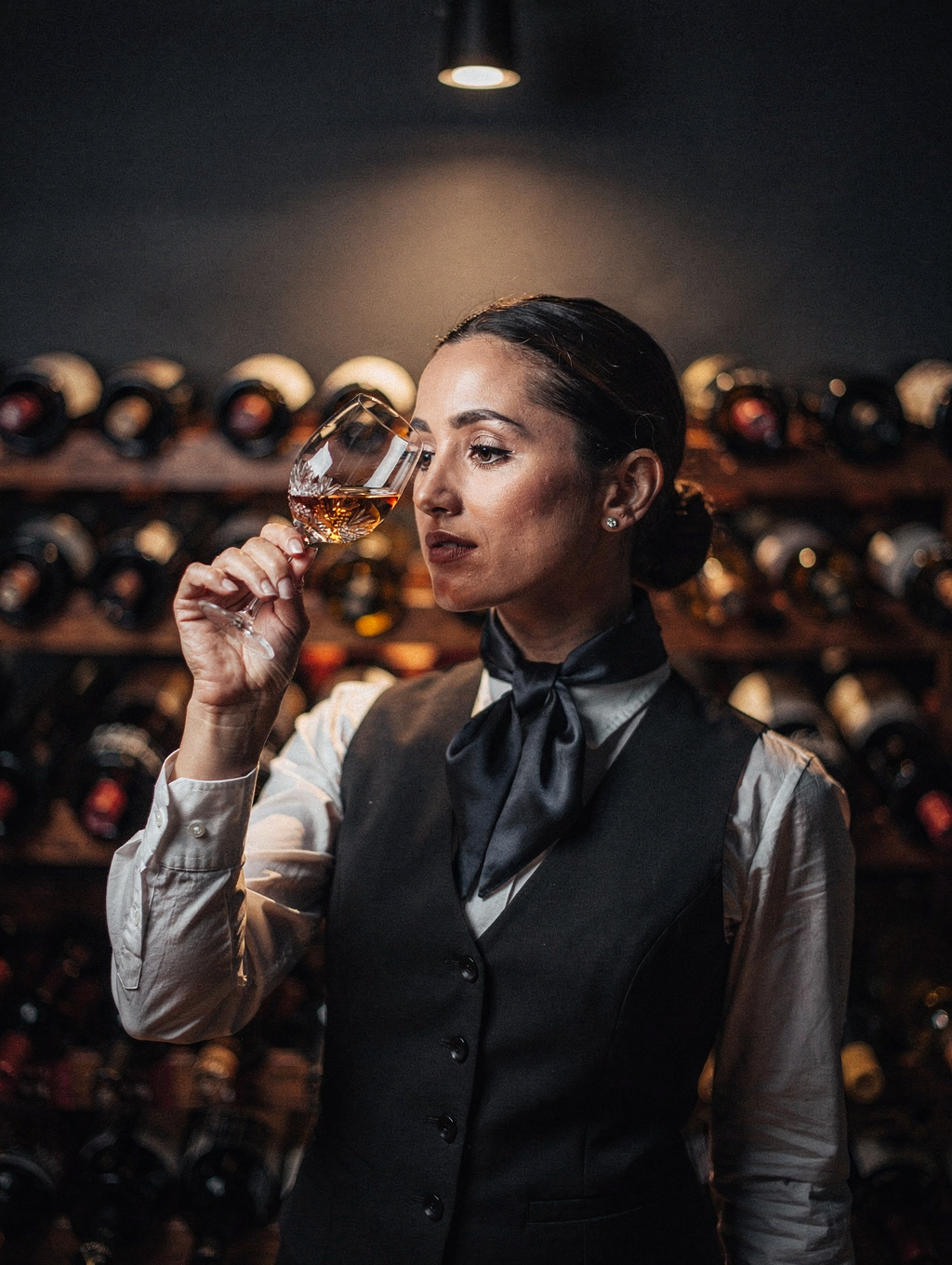 Portrait of Sofia Romano, Head Sommelier at CUCINA